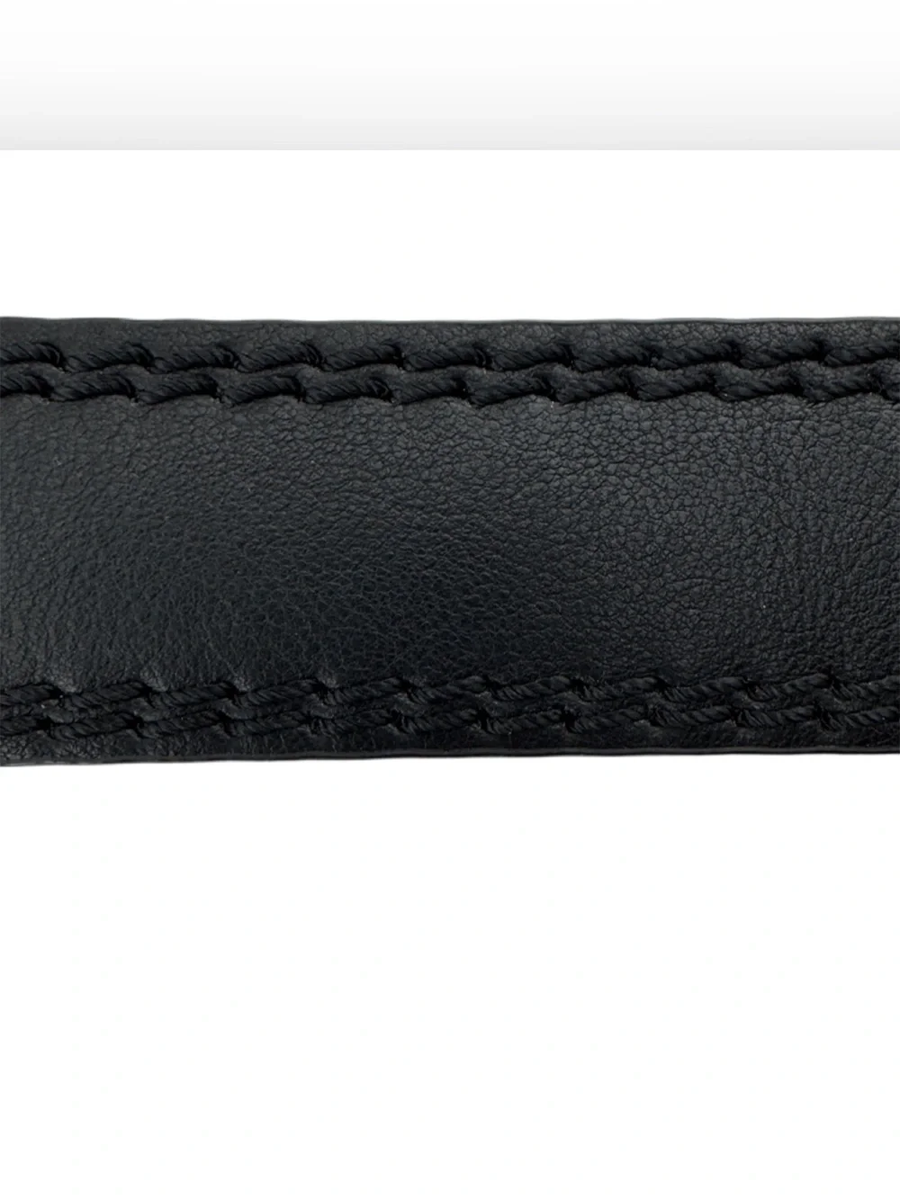 Black Leather Belt NWOT